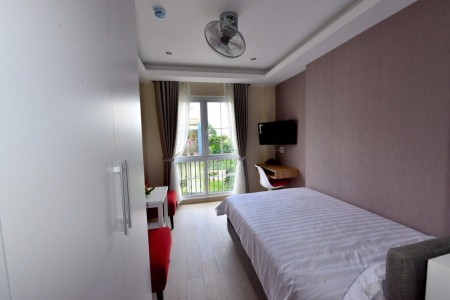 Căn hộ studio thoáng mát nằm ngay trung tâm Q7, 35m2