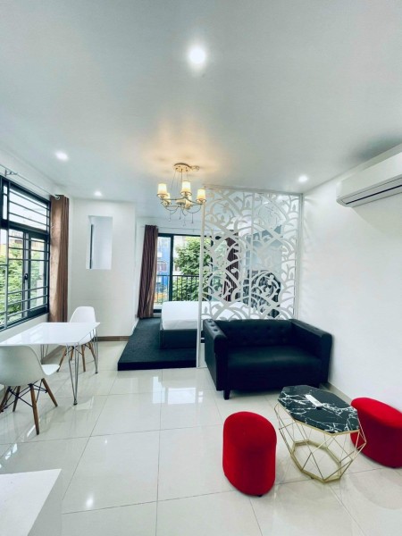 Cho thuê căn hộ 1PN, Rạch Bùng Binh Q3 gần BV Da Liễu TPHCM, 45m2