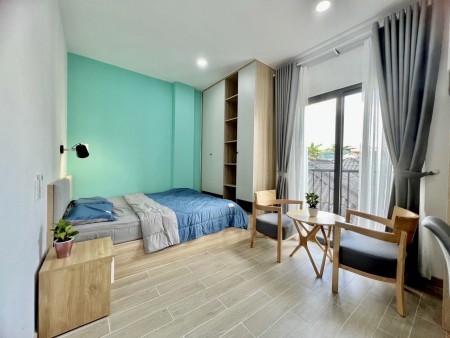 Cho thuê căn hộ studio tách bếp Q3, gần chợ Tân Định, CV Lê Văn Tám, 40m2