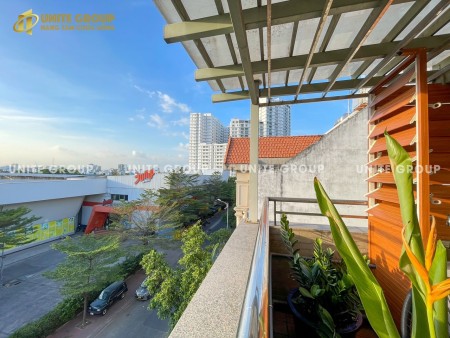 Studio 1PN Ban Công, cửa sổ lớn rộng, thoáng mát Lotte,tdtu,q4,q1,q8, 34m2