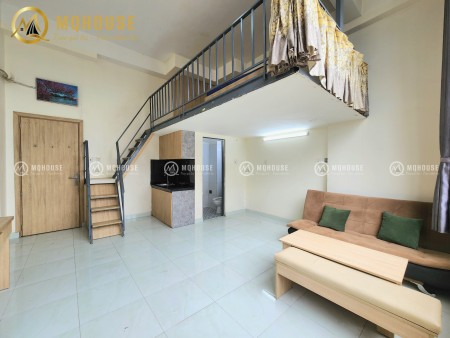Căn hộ duplex giá rẻ cho HSSV gần ĐH Công Thương quận Tân Phú, 25m2
