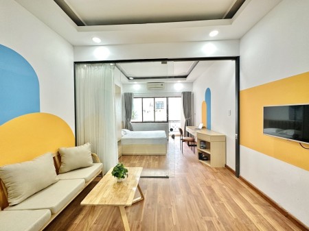 Cho thuê căn hộ 1PN, CMT8 Q1 gần Bùi Viện, chợ Thái Bình, 45m2