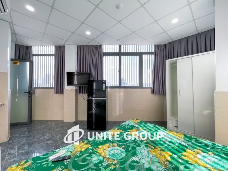 CHO THUÊ STUDIO CỬA SỔ RỘNG - VIEW ĐẸP, TIỆN NGHI Gần LOTTE - TDTU - NTTU - HIM LAM, 35m2