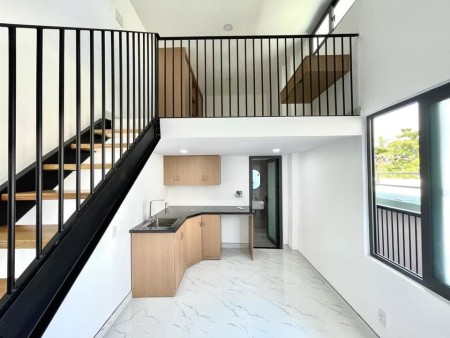 Cho thuê dãy phòng trọ sinh viên có gác cao_ban công siêu xinh gần ĐH Văn Hiến, 35m2