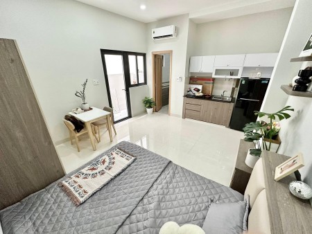Trống lại căn hộ STUDIO sinh viên FULL nội thất - ban công siêu xinh giá cực rẻ, 35m2