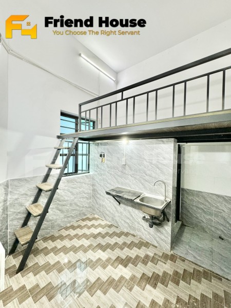 Phòng nằm trong KDC cityland có điều hoà - Giá Sinh Viên - Phan Văn Trị, 18m2