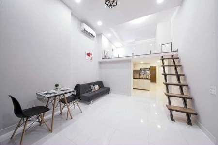 Căn gác lửng full nội thất tại Huỳnh Tấn Phát, Q7 Gần trường ĐH Tài chính Marketing, cầu Tân Thuận…, 35m2