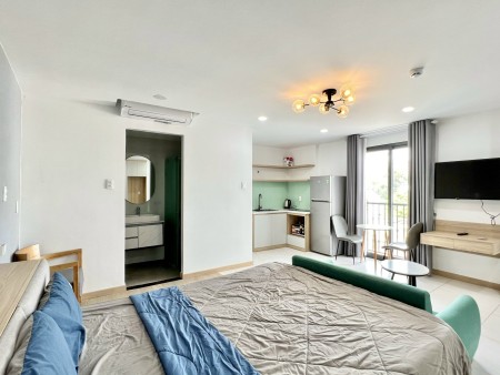 Cho thuê căn hộ studio cao cấp, Q3, thang máy, gần chợ Tân Định, CV Lê Văn Tám, ĐH. Kinh Tế csV, 35m2