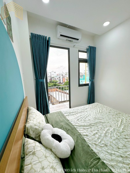 Căn hộ 1 phòng ngủ Balcony ngay trung tâm quận Tân Phú, 30m2