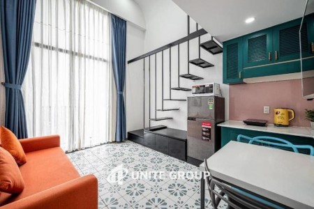TRỐNG SẴN DUPLEX BAN CÔNG FULL NỘI THẤT KẾ BÊN PHÚ MỸ HƯNG QUẬN 7, 40m2