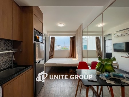 Cho thuê căn hộ Studio cửa số, full nội thất ngay chợ Tân Mỹ, 25m2