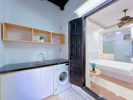 CĂN HỘ 1PN TONE TRẮNG SIÊU XINH GẦN ĐH SÀI GÒN - GIẢM 1TR XUYÊN SUỐT HỢP ĐỒNG -, 45m2
