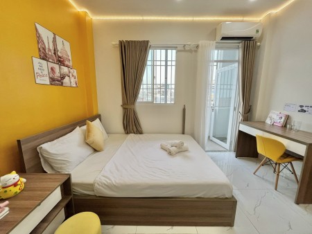 CHDV STUDIO BAN CONG FULL NỘI THẤT TÂN QUY Q7 GẦN LOTTE, ĐH TDTU, KDC HIM LAM, 30m2