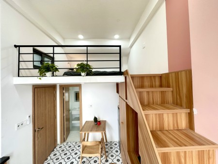 Căn hộ Duplex vừa có máy giặt riêng vừa thoáng mát ngay tại Q7 , 35m2