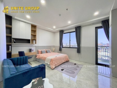 CHO THUÊ CĂN HỘ 1 PHÒNG NGỦ BAN CÔNG NGAY CẦU KÊNH TẺ QUẬN 7, 50m2