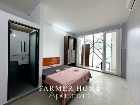 Cho thuê căn hộ Studio, CMT8 Q19 gần toà nhà Viettel, Vòng xoay Dân Chủ, 35m2