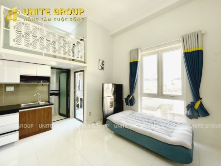 Căn Hộ Gác Cao, Cửa sổ lớn, Full Nội Thất, Gần Đại Học Tôn Đức Thắng, Lotte Mart, Rmit, Sunrise City, 32m2
