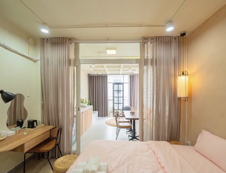 Căn hộ 1PN ban công Tách bếp gần Đh TDTU, RMIT, Lotte Quận 7, 35m2