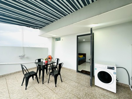 Chính Chủ Cho Thuê Căn Hộ Sân Vườn ngay Lăng Cha Cả, 50m2