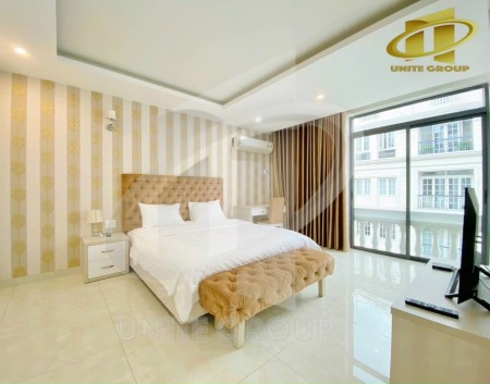 Căn hộ dịch vụ cửa sổ lớn Hưng Phước 4, Q7 gần Đại học Tôn Đức Thắng, RMIT, khu Phú Mỹ Hưng, 30m2
