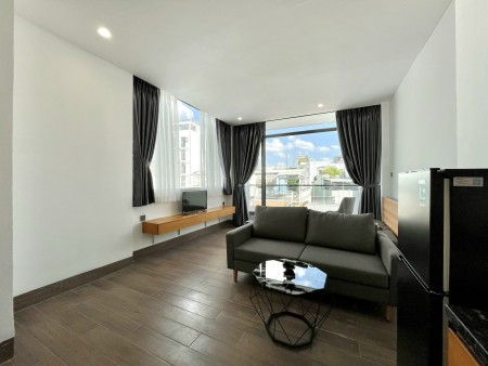 Cho thuê căn hộ Studio có Bancong, cửa sổ, Hai Bà Trưng Q1 gần Cv Lê Văn Tám, 35m2