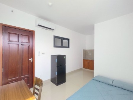 Phòng trọ dịch vụ, Studio đầy đủ nội thất, cửa sổ trời, Đường số 1, Tân Phú, Quận 7, gần Phú Mỹ Hưng, 20m2