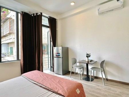Căn phòng 1 phòng ngủ mới Quận 1 Dakao mặt tiền, 35m2
