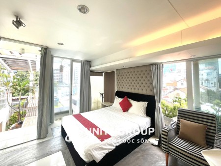 Cho thuê căn hộ 1P Sân Thượng Q3 Gần Hồ Con Rùa, 55m2