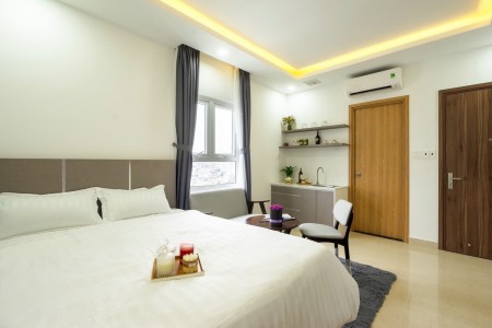 Trống sẵn CHDV full nội thất xinh lắm ạ, 30m2