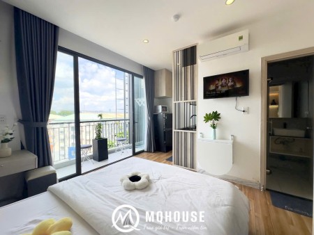 CHO THUÊ CĂN HỘ DỊCH VỤ CAO CẤP BAN CÔNG - KDC NAM LONG - GẦN KHU CHẾ XUẤT TÂN THUẬN - QUẬN 7, 35m2