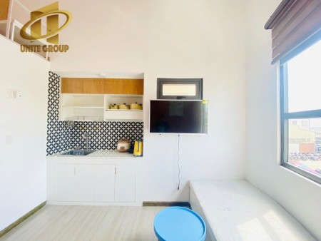 CĂN HỘ DUPLEX SANG TRỌNG ĐẦY ĐỦ TIỆN NGHI, 45m2