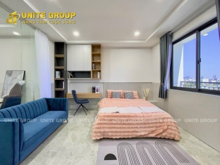 Căn Hộ 1PN 50m2 Ban công, máy giặt riêng gần Lotte- RMIT- TDTU, 50m2