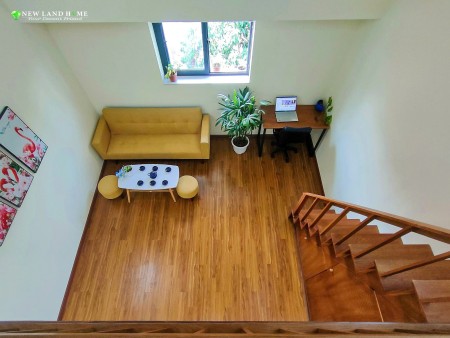 Cho thuê căn hộ Dịch Vụ Ngắn Hạn + Dài Hạn - Thiết kế dạng duplex gác cao rộng 38m2, 38m2