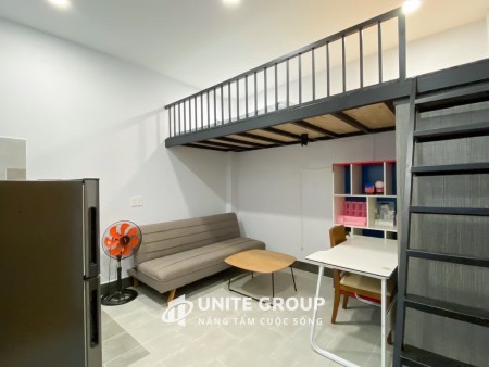 Duplex gác cao full nt phù hợp nhóm bạn q7 gần lotte tdtu, 35m2