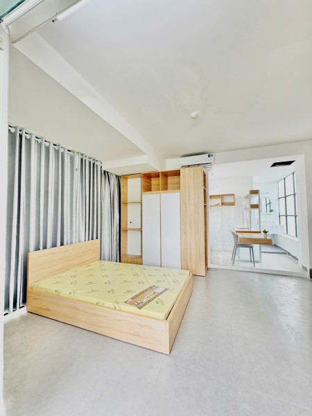 CHO THUÊ CĂN HỘ CỬA SỔ LỚN CÁCH ĐH TÔN ĐỨC THẮNG 3KM, 35m2