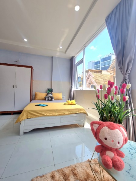 Cho Thuê Phòng 1PN Cửa Sổ Lớn Full Nội Thất Gần Sân Hay Bạch Đằng Tân Bình, 40m2