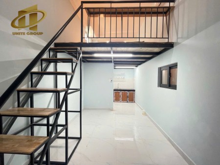 PHÒNG DUPLEX Ở QUẬN 7 GẦN ĐH UFM, TDT, KCX TÂN THUẬN, 35m2