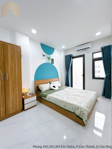 Căn hộ dịch vụ ban công mới đẹp gần mũi tàu Trường Chinh - Cộng Hoà, ETown, 40m2