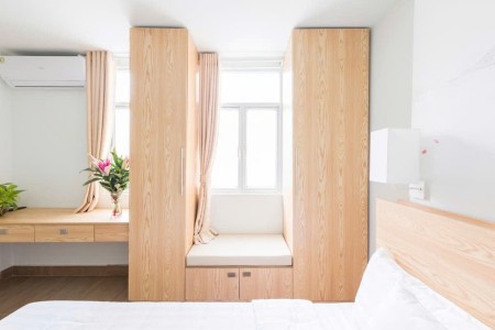 Cho Thuê Studio phòng rộng 30m2 full nội thất , gần chợ bến thành , cửa sổ sáng, 30m2