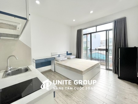 Cho thuê Phòng Studio Banconl Full nội thất trung tâm quận 7 sát Lotte - RMIT - Gần Q8 Q4 Q5, 30m2