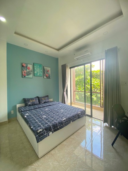 Cho thuê phòng trọ quận 1, 1PN, ban công, thang máy., 30m2