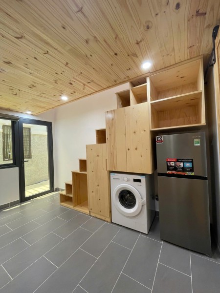 TRỐNG CĂN HỘ DUPLEX FULL NỘI THẤT MÁY GIẶT RIÊNG NGAY TRUNG TÂM QUẬN 7, 40m2