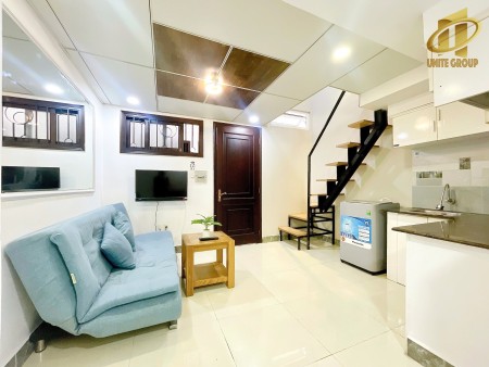 Duplex cửa sổ, máy giặt riêng tại Q7, gần siêu thị Lotte, DH Tôn Đức Thắng, Rmit, Ufm, tiện qua Q4, 35m2