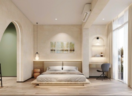 CHO THUÊ CĂN HỘ STUDIO BAN CÔNG RỘNG QUẬN 3, 50m2