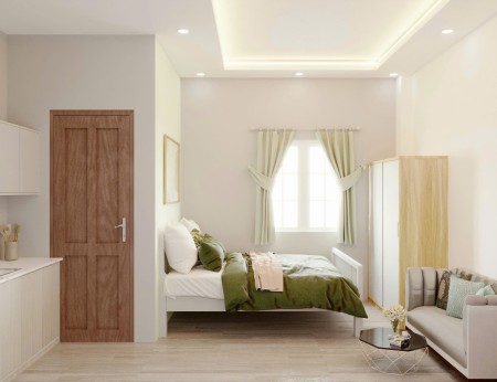 Phòng Studio Quận 1 Gần Nhà Thờ Tân Định, 20m2