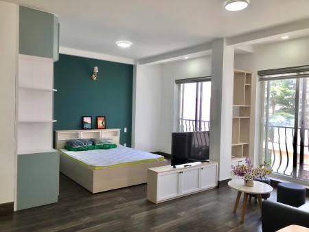 Căn hộ mini 1PN ban công máy giặt riêng gần CV Gia Định, 50m2