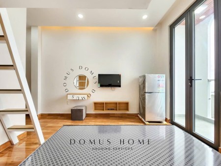 Cho Thuê Căn Hộ Duplex Ban Công Full Nội Thất Gần Lotte Mart Quận 7, 35m2