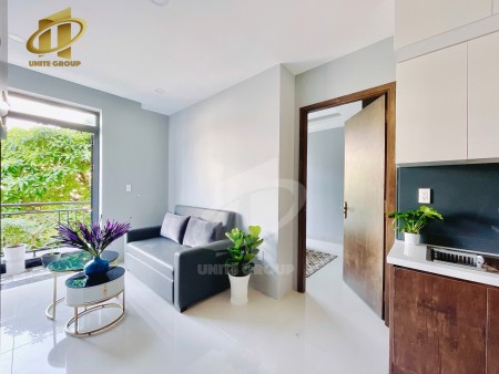 1PN ban công Full nội thất ngay Tân Quy Q7 gần TDT, UFM, Crescentmall, Lotte,…, 50m2