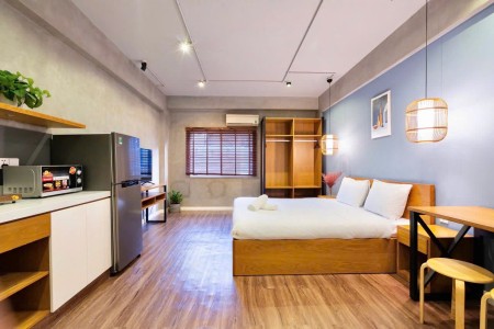  PHÒNG STUDIO CỬA SỔ TO GẦN SÂN BAY TÂN SƠN NHẤT, 30m2