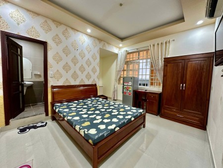 Studio full nội thất cửa sổ rộng ở 6 Trần Xuân Soạn, phường Tân Hưng gần LOTTE, ĐH TDT, RMIT, 30m2